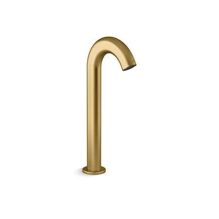 Kohler Oblo Touchless Faucet With Kinesis Sensor Technology, Ac-Powered In Vibrant Brushed Moderne Brass 103B86-SANA-2MB